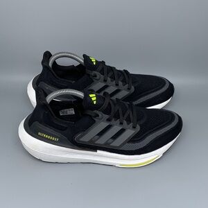 Adidas UltraBoost Light Black Running Shoes HQ6355 Women's‎ Sz 8